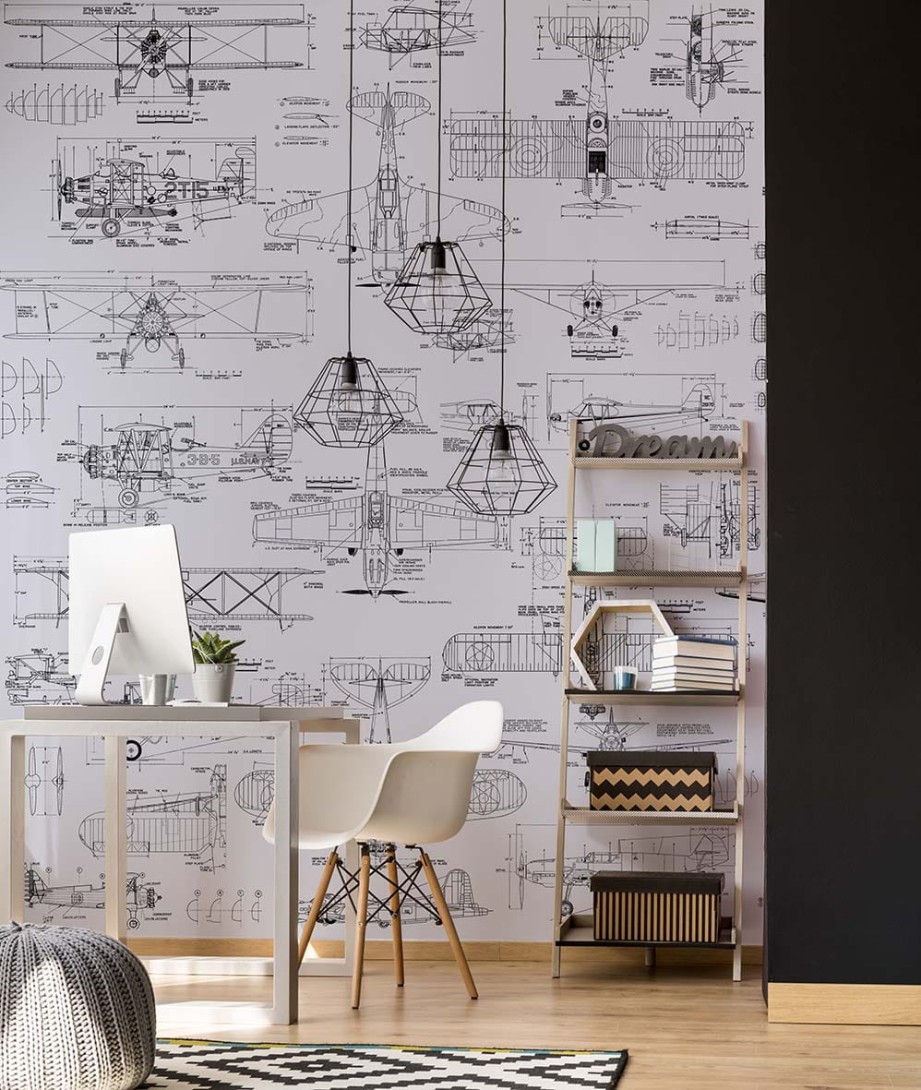 Mural Wonderwall Simple Solution 35 0102 00 Aviatica