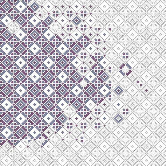 Mural Wonderwall Simple Solution 33 0112 07 Mosaic