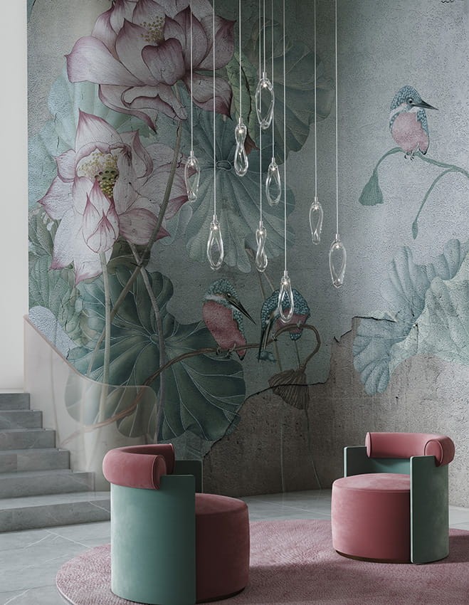 Mural Wonderwall Fleur Scharme 35 0793 07 Allia