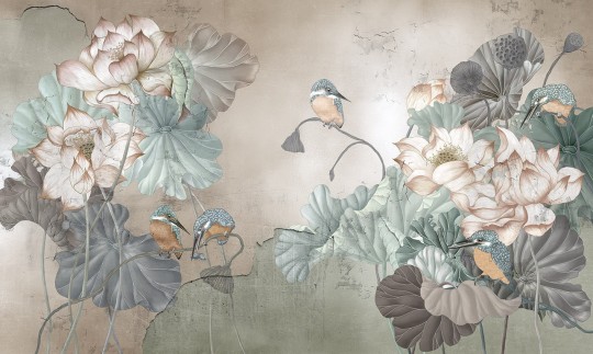 Mural Wonderwall Fleur Scharme 35 0793 05 Allia