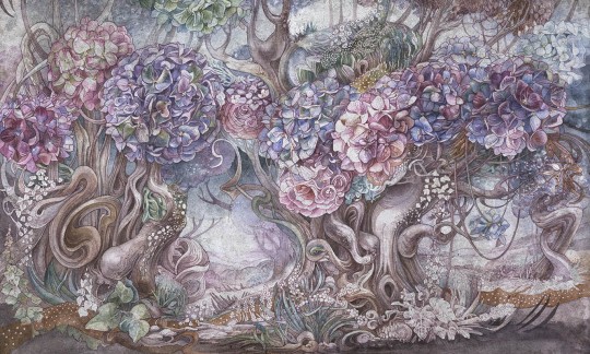 Mural Wonderwall Fleur Scharme 35 0795 07 Anwenn