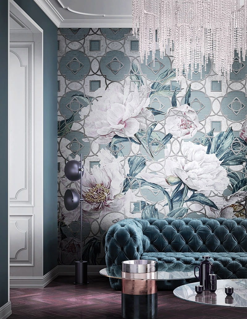 Mural Wonderwall Fleur Scharme 35 0777 00 Jardin