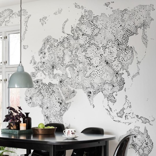 Tapeta Sandberg Familj 630-09 World Map