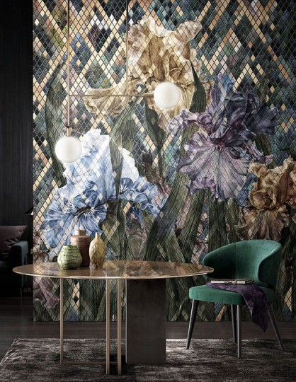 Mural Wonderwall Fleur Scharme 35 0763 17 Iris