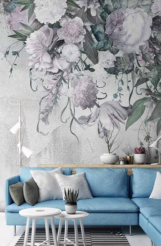 Mural Wonderwall Fleur Scharme 35 0755 01 Fiori