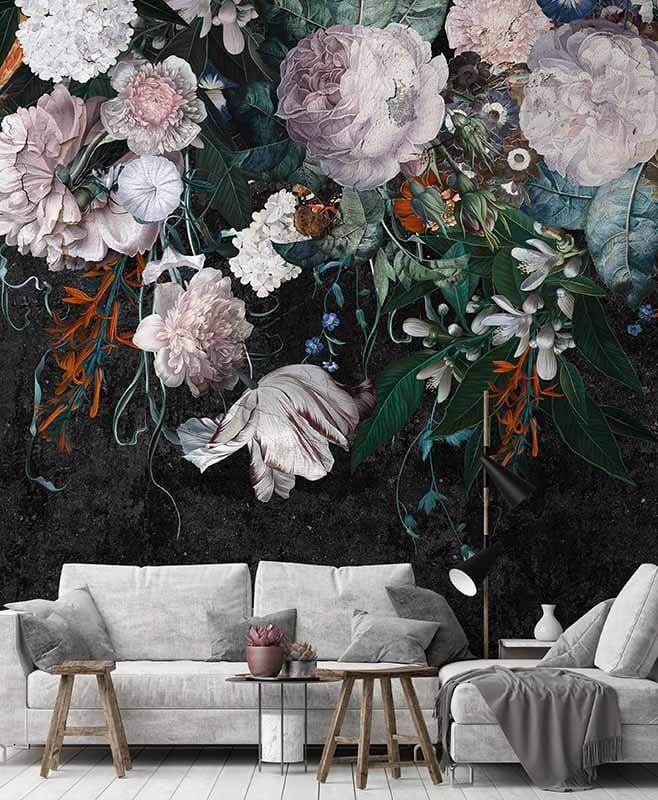 Mural Wonderwall Fleur Scharme 35 0755 01 Fiori