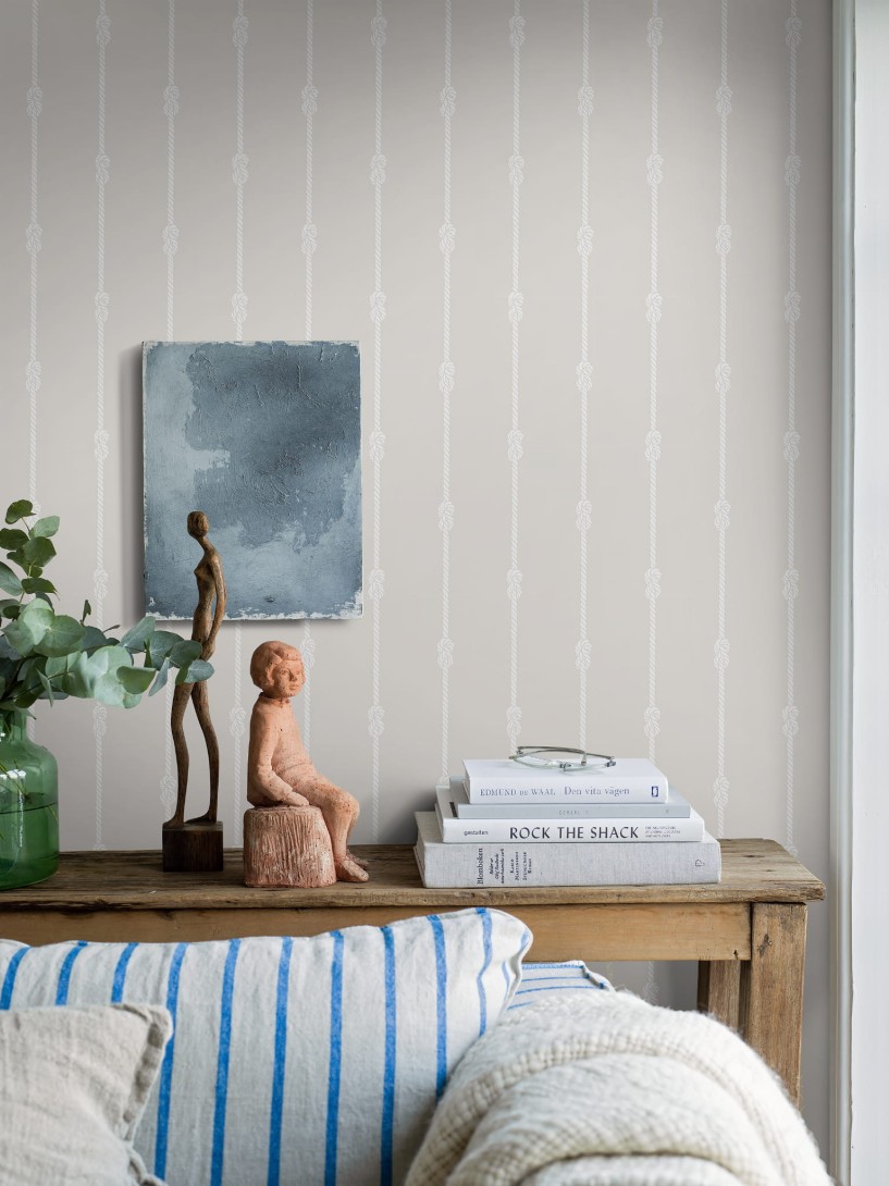 Tapeta Boras Tapeter Marstrand II 8859 Knot stripe
