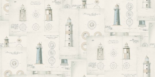 Tapeta Boras Tapeter Marstrand II 8867 Lighthouse