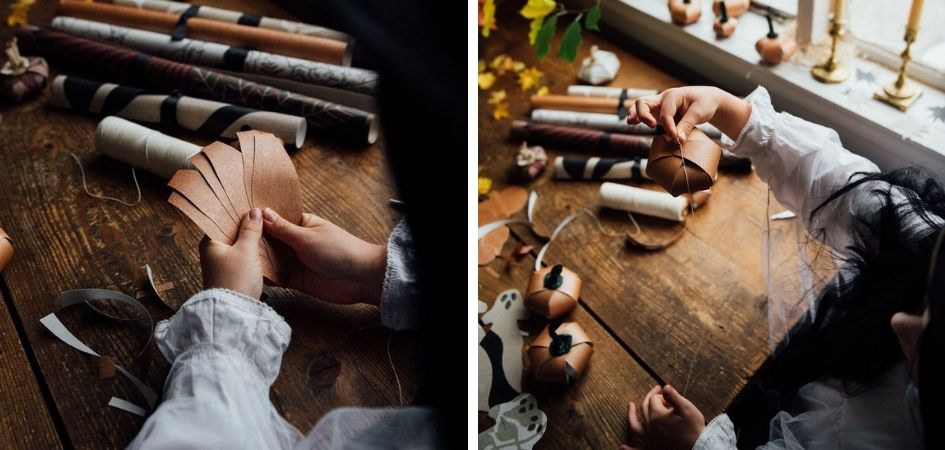 Dynia na halloween diy