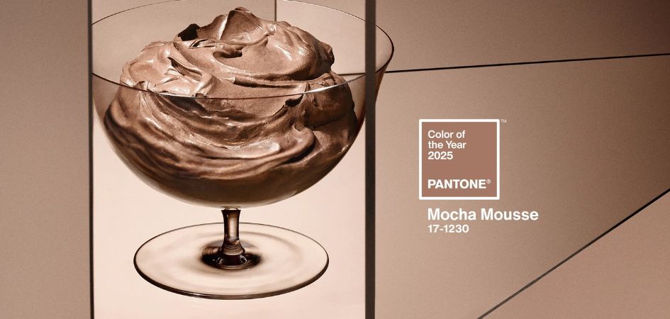 Kolor roku 2025 Instytut Pantone: Mocha Mousse