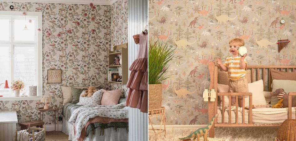 Pomysł na tapetę w pokoju dziecięcym