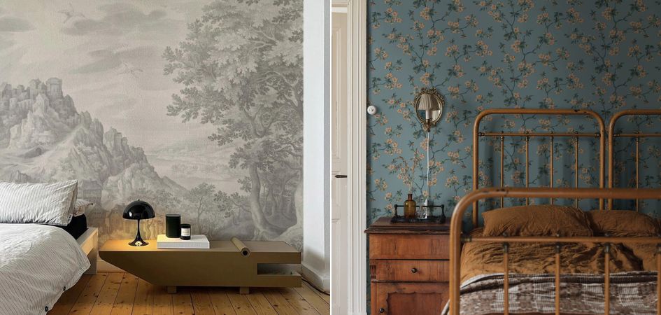 Pomysł na tapetę w sypialni