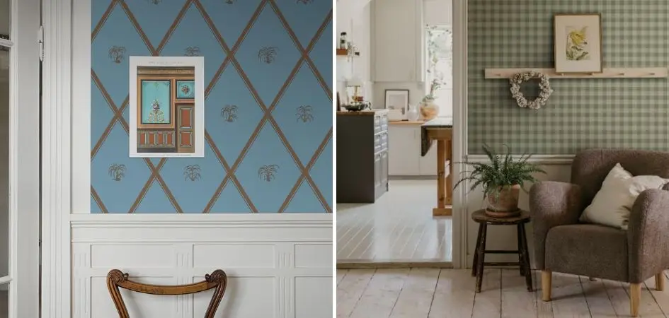 Tapeta w przedpokoju do połowy ściany - inspiracje i pomysły