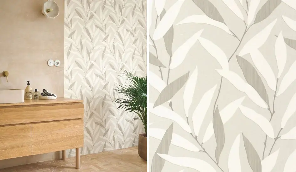 Casadeco 201950710 Rituel Alba Blanc Craie