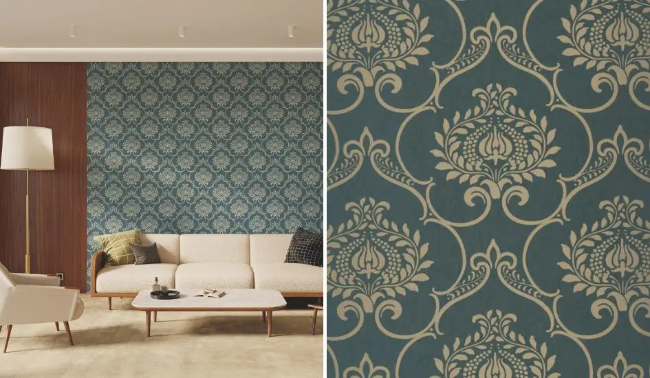 Casadeco 202017900 Elixir Panache Vert Empire