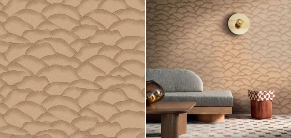 Casamance 76971426 Broderies Ondula Mordoré