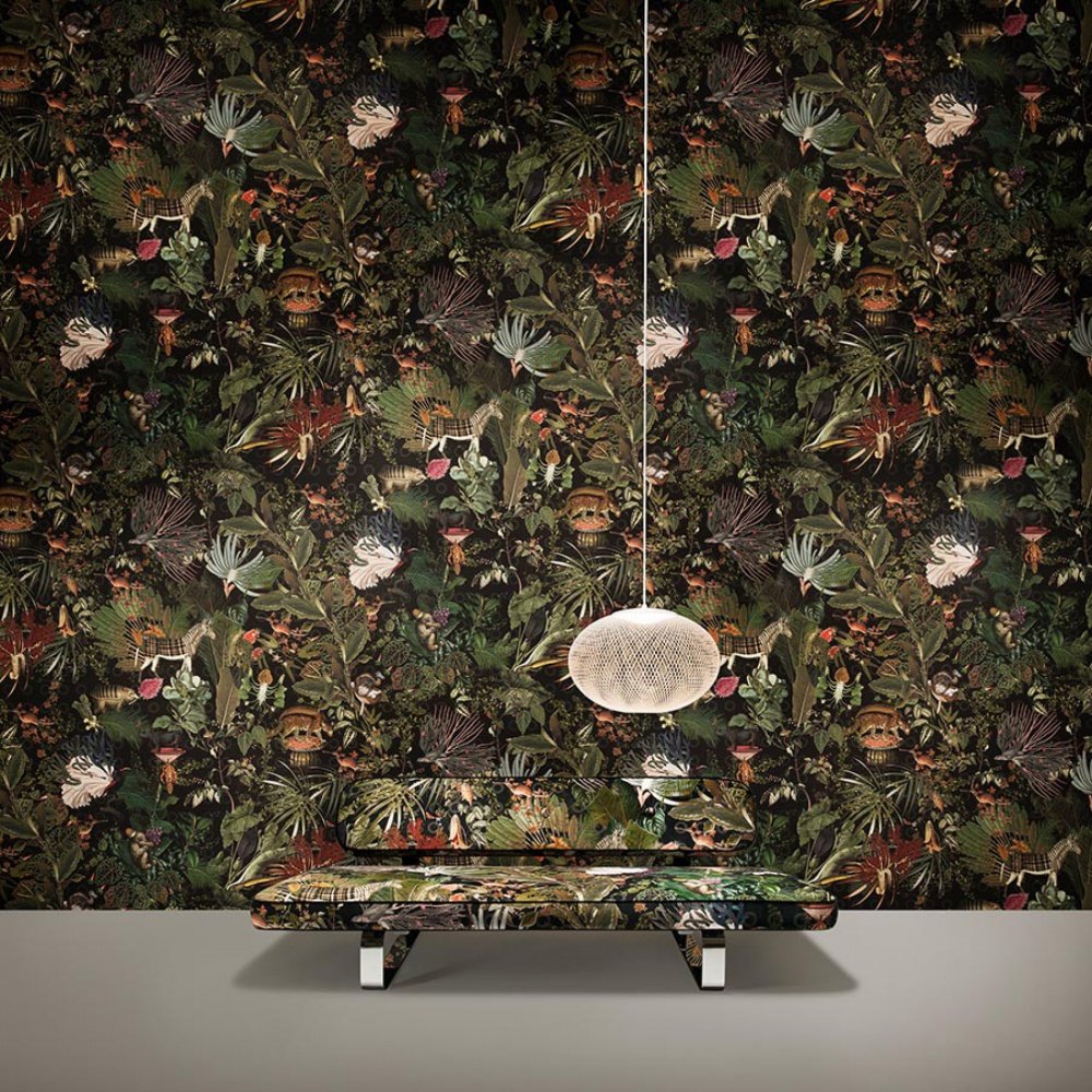 Tapeta Menagerie of Extinct Animals moooi wallcoverings