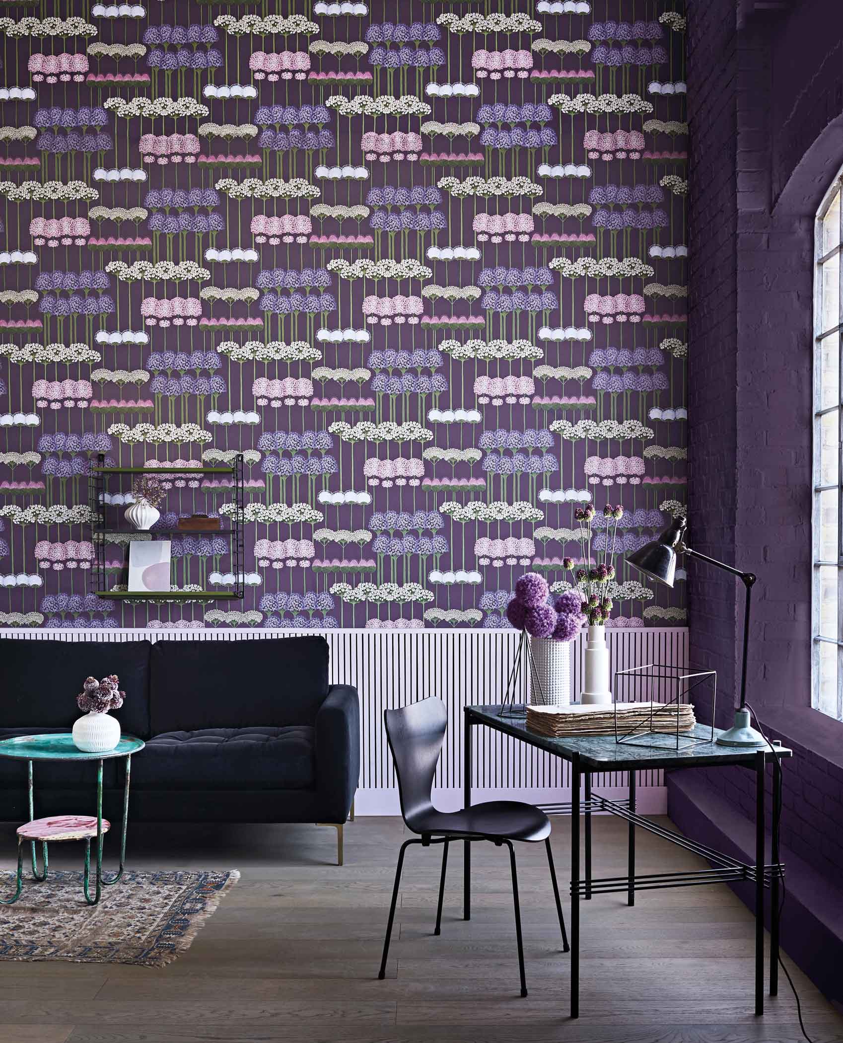 Tapeta w kwiaty Cole & Son Botanical Botanica Woodland