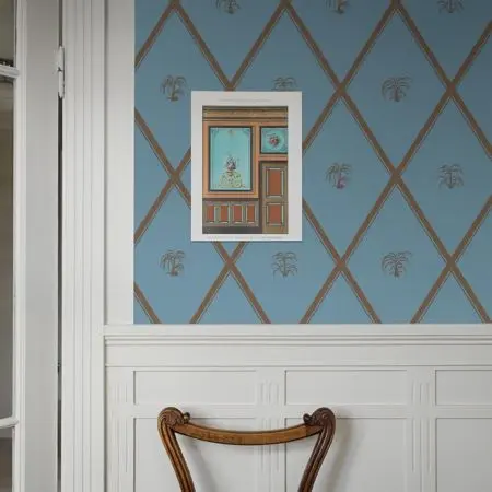 Tapeta do połowy ściany w przedpokoju - zobacz nasze propozycje