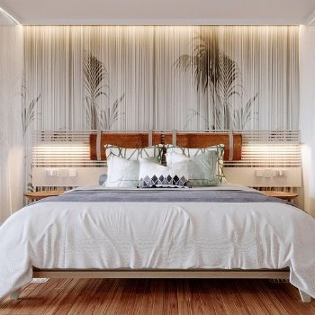 Zainspiruj się z Wall&Deco - 3 pomysły na tapetę w pokoju hotelowym